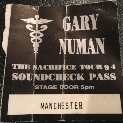 Manchester Soundcheck Pass 1994